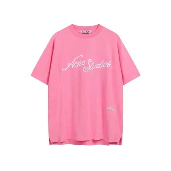 아크네 남/녀 라운드 반팔티 - Acne Unisex Round Tshirt - anc81… - 1