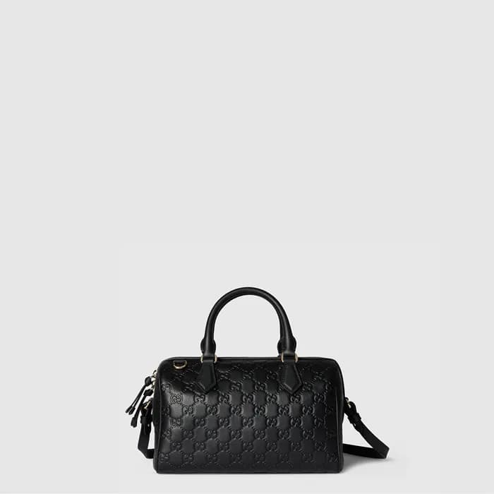 구찌 여성 GG 엠블럼 미디엄 보스턴백 - Gucci Womens GG Emblem Med… - 1
