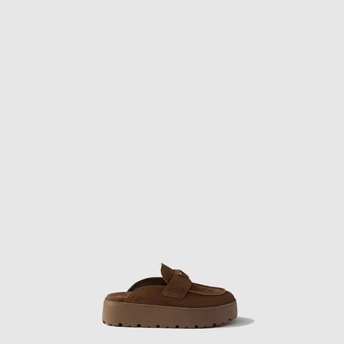 프라다 여성 가죽 뮬 - Prada Womens Leather Mule - prs8492x - 1