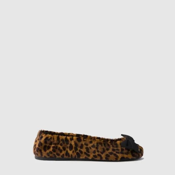 프라다 여성 가죽 발레리나 - Prada Womens Leather Ballerina - … - 1