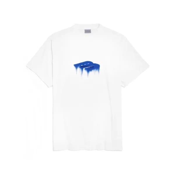 발렌시아가 남성 라운드 반팔 티셔츠 - Balenciaga Mens Round Tshirt… - 1