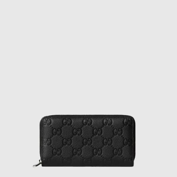 구찌 남/녀 GG 지퍼 어라운드 지갑 - Gucci Unisex GG Zipper Arou… - 1