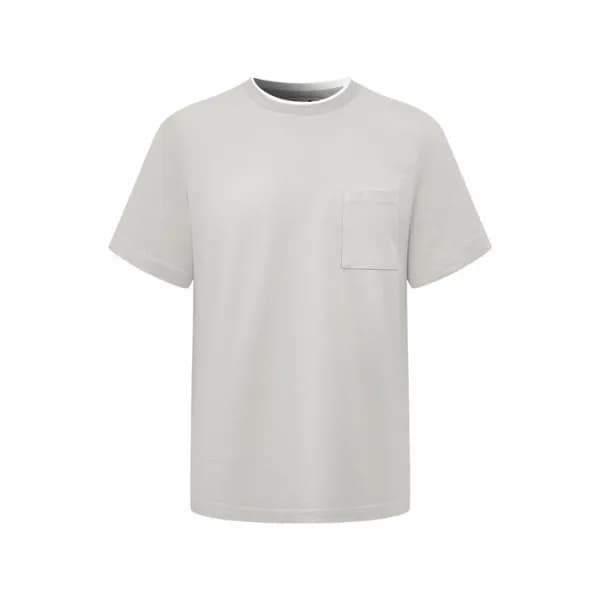 에르메스 남성 라운드 반팔티 - Hermes Mens Round Tshirt - hec15… - 1
