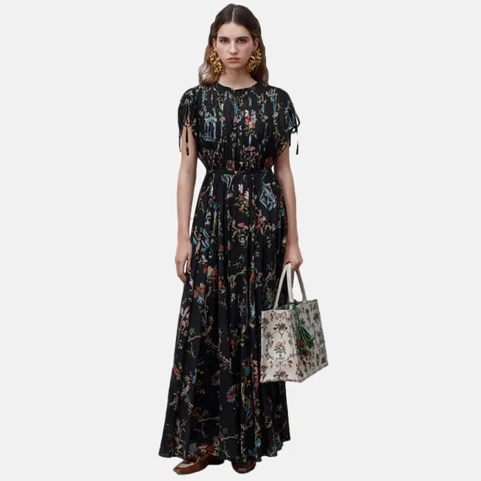 디올 여성 디오리비에라 롱 플레어 드레스 - Dior Womens Dioriviera Lo… - 1