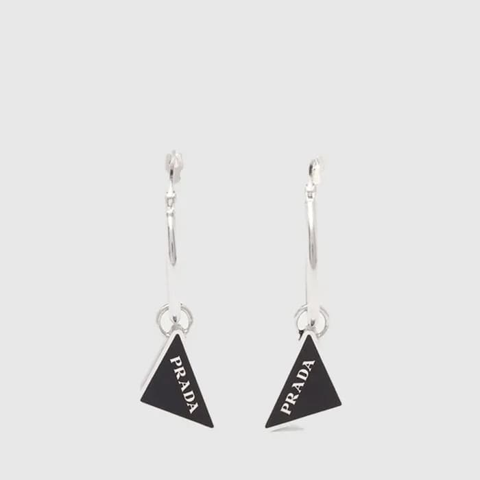 프라다 여성 심볼 드롭 이어링 - Prada Womens Symbol Drop Earrin… - 1