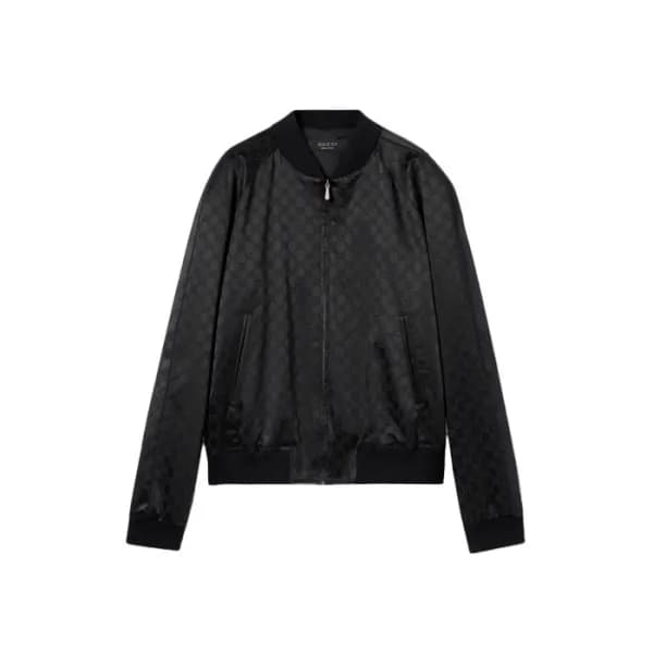 구찌 남성 트윌 지퍼 재킷 - Gucci Mens Twill Zip Jacket - guc16987x - 1