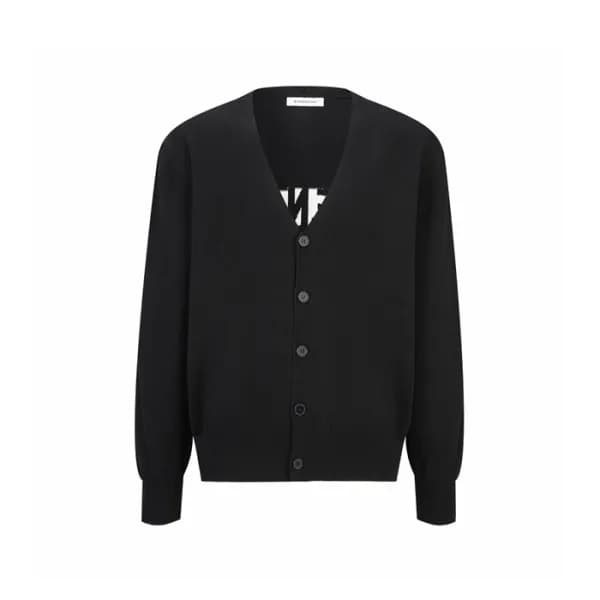 지방시 남성 브이넥 가디건 - Givenchy Mens V-neck Cardigan - gic17175x