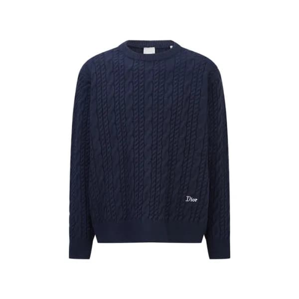 디올 남성 라운드 스웨터 - Dior Mens Round Sweater - dic17506x - 1