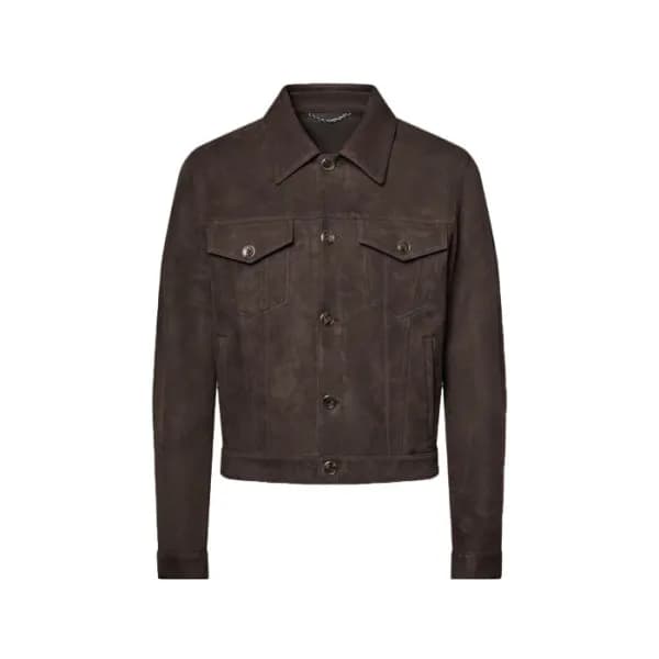 루이비통 남성 가죽 자켓 - Louis vuitton Mens Leather Jacket - lvc17669x - 1
