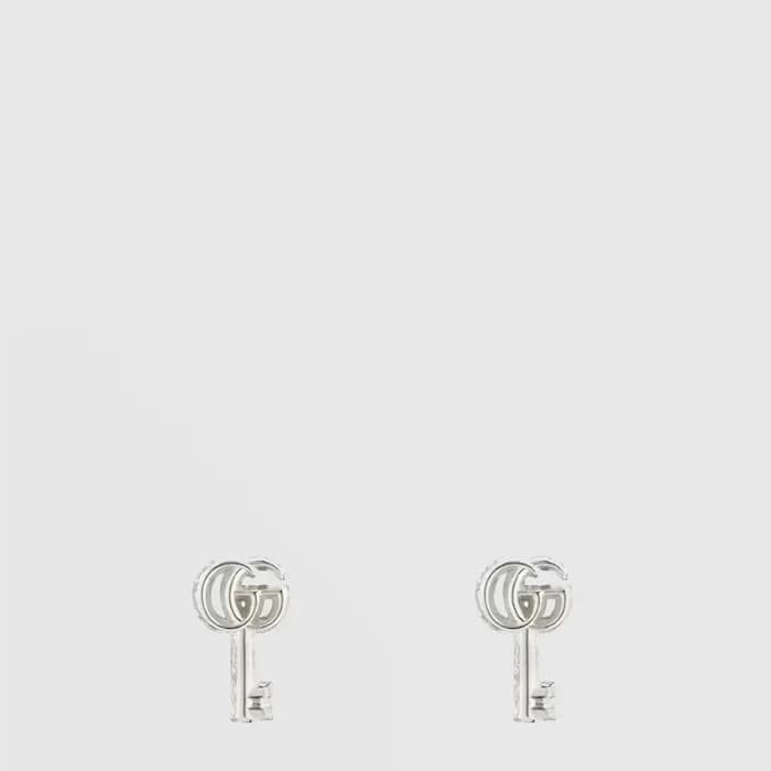 구찌 여성 GG 마몽 키 이어링 - Gucci Womens GG Marmont Key Earring - acc10760x - 1