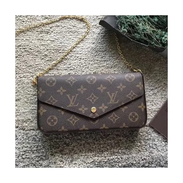Louis Viutton Pochette Felice Chain Shouder Bag ,2… - 1
