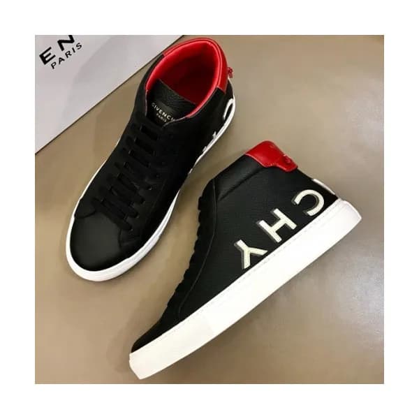 GIVENCHY 2018 MENS LEATHER ANKLE SKEAKERS - 지방시 남성… - 1
