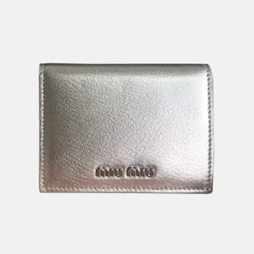 MiuMiu 2018 Ladies Matelassé Nappa Leather Wallet … - 1