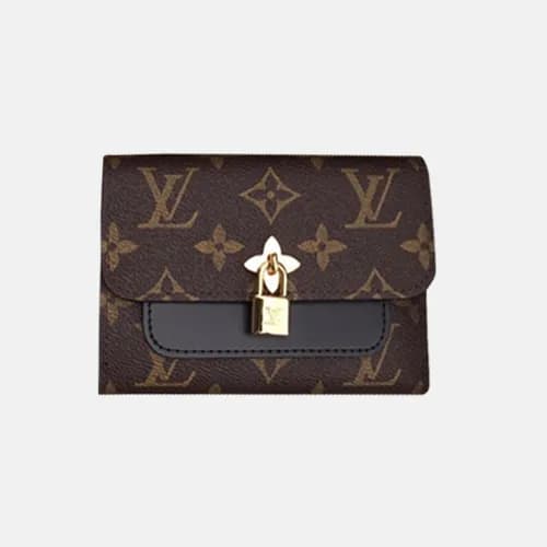 Louis Vuitton 2018 Ladies Monogram Flower Compact … - 1
