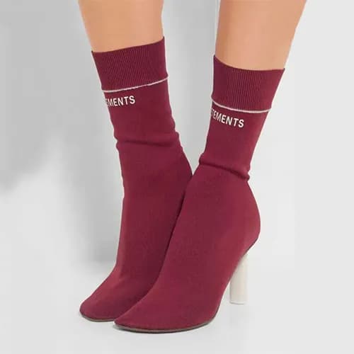 Vetements 2018 Lighthill Sockboots Red - 베트멍 라이터힐 … - 1