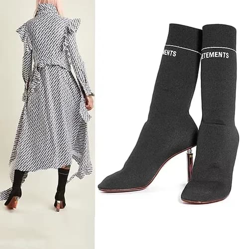 Vetements 2018 Lighthill Sockboots Red - 베트멍 라이터힐 … - 1