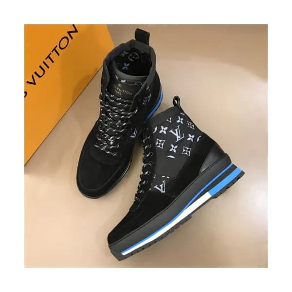 [커스텀급] Louis Vuitton 2018 Mens High-top Sneakers B… - 1