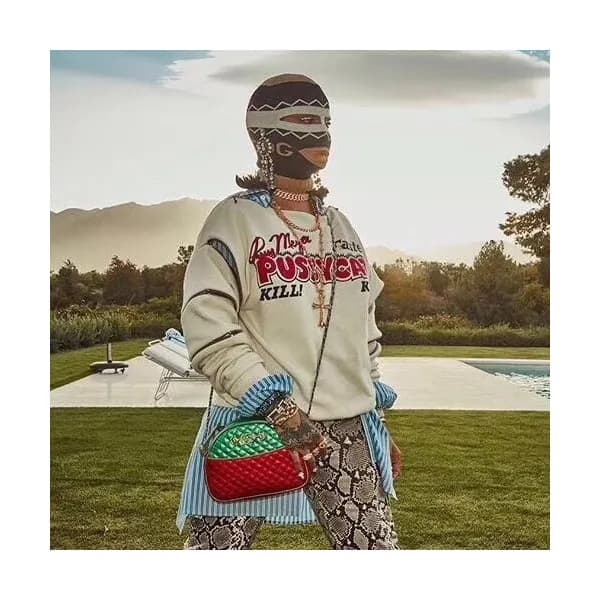 Gucci 2018 GG Supreme Padlock Shoulder Bag,24CM - … - 1