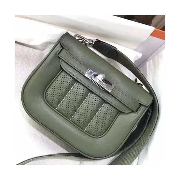 Hermes Berline Swift Leather Shoulder Bag - 에르메스 베… - 1