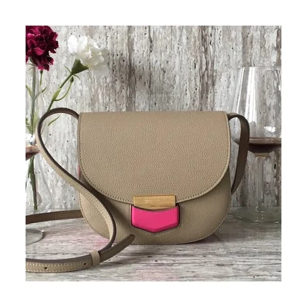 Celine Leather Trotteur Shoulder Bag,19CM - 셀린느 레더… - 1