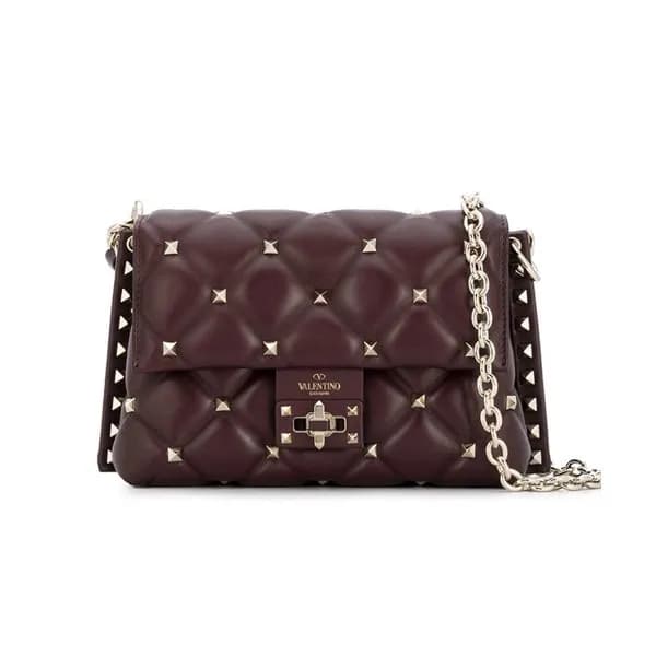 Valentino 2019 Leather Garavani CandyStud Small Ch… - 1