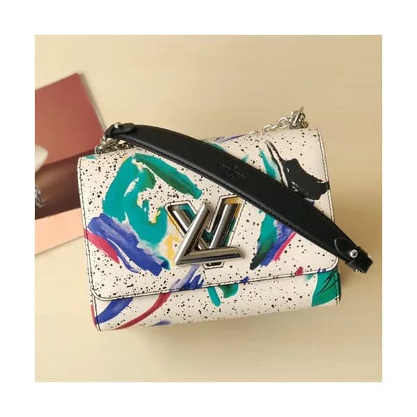Louis Vuitton 2019 Leather Twist Shouder Bag,23cm … - 1