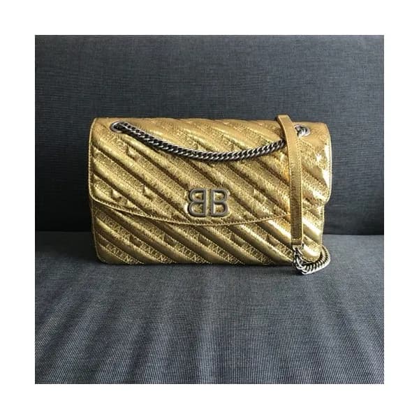 [매장판]Balenciaga 2019 Lock Round Leather Chain Shou… - 1