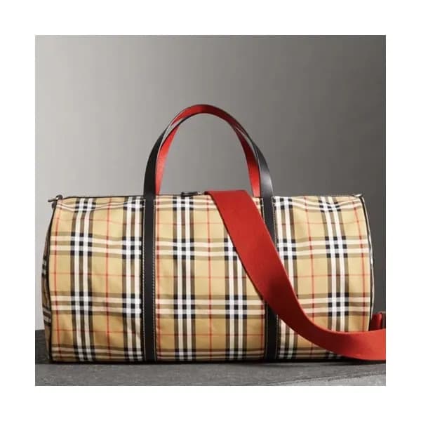 Burberry 2019 Canvas Tote Shoulder Bag, 53cm - 버버리… - 1