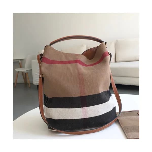 Burberry Ashby Bucket Tote Shoulder Bag,34CM - 버버리… - 1