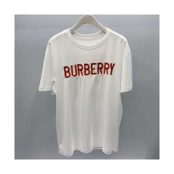 Burberry 2019 Mm/Wm Classic Logo Cotton Short Slee… - 1