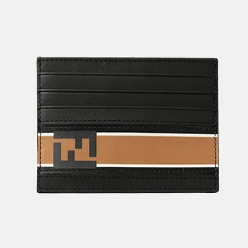 Fendi 2019 Leather Card Purse - 펜디 남여공용 레더 카드 퍼스 F… - 1