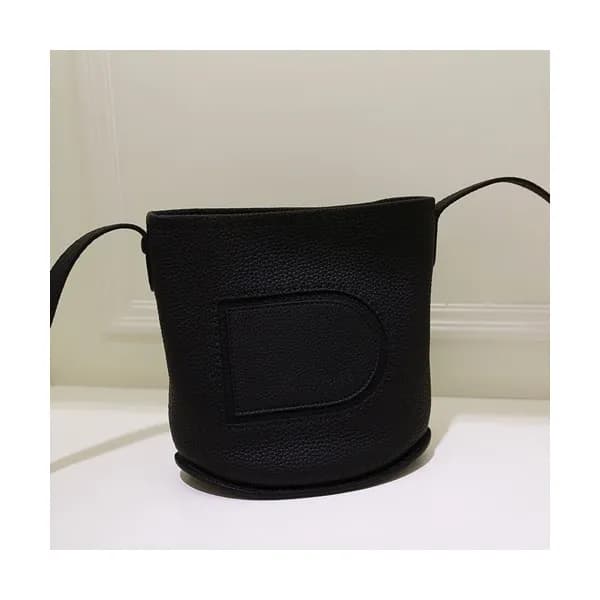Delvaux 2019 Pin Leather Shoulder Bag,20CM - 델보 20… - 1