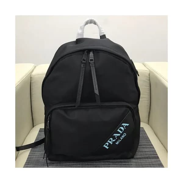 Prada 2019 Nylon Back Pack ,38CM - 프라다 2019 나일론 남여… - 1