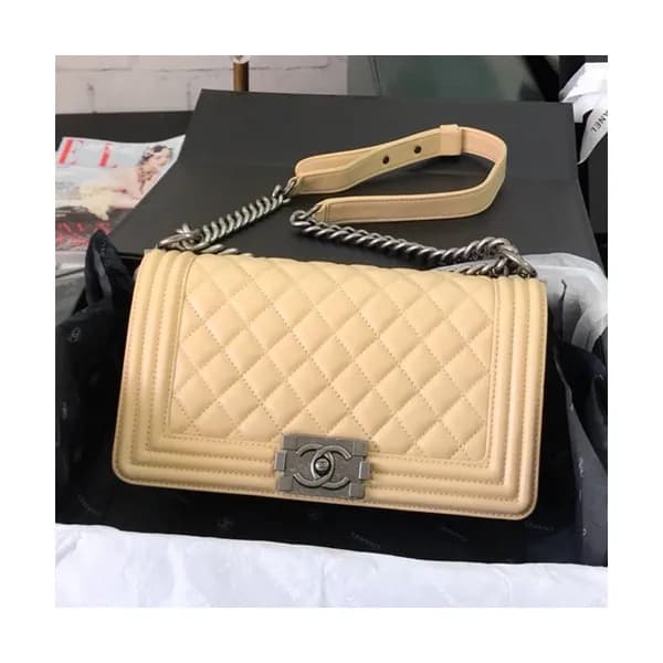 Chanel 2019 Leboy Chain Shoulder Bag,25CM - 샤넬 201… - 1