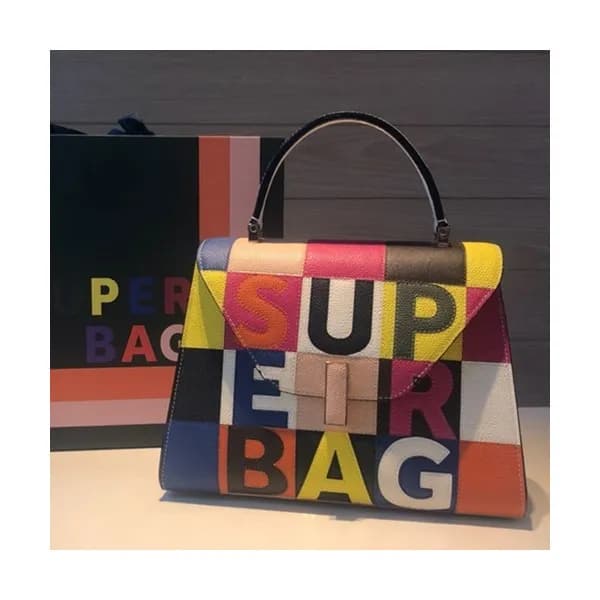 Valextra 2019 Epsom Leather Tote Shoulder Bag,26/3… - 1