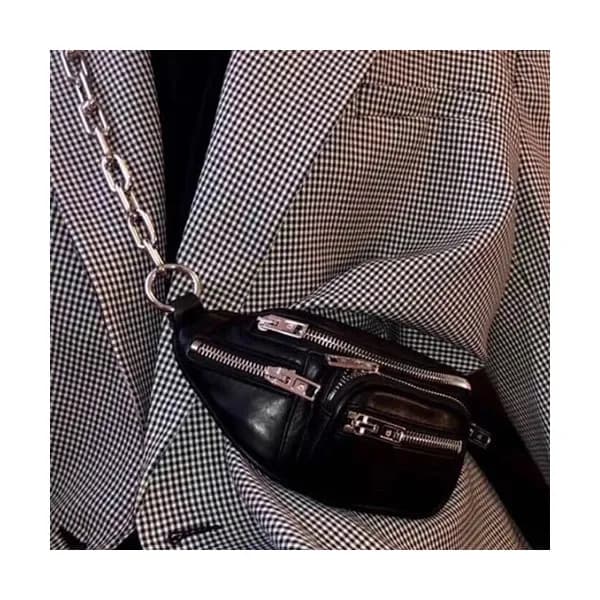 Alexander Wang 2019 Leather Mini Belt Bag,22cm - 알… - 1