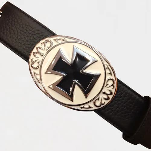 Chrome Hearts 2019 Mens Leather Belt - 크롬하츠 2019 남… - 1