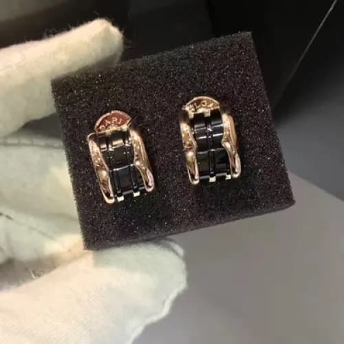 BULGARI Rose Gold/Silver Earring - 불가리 여성용 로즈골드/… - 1