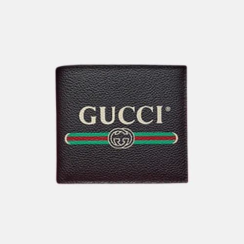 Gucci 2019 Logo Leather Wallet 496309 - 구찌 로고 남여공… - 1