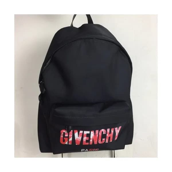 Givenchy 2019 Canvas & Leather Back Pack,41cm - 지방… - 1