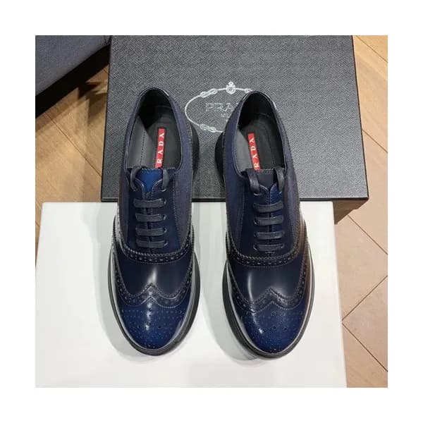 [매장판]Prada 2019 Mens Leather Loafer - 프라다 2019 남성용… - 1