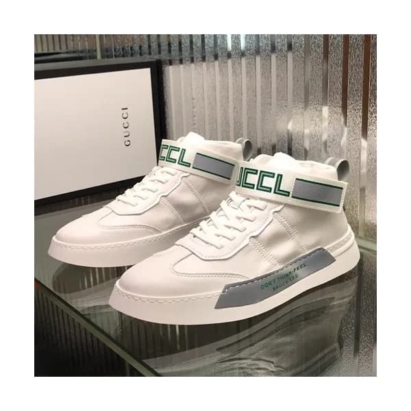 Gucci 2019 Mens Leather Sneakers - 구찌 2019 남성용 레더 … - 1