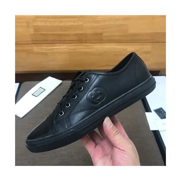 Gucci 2019 Mens Leather Sneakers - 구찌 2019 남성용 레더 … - 1