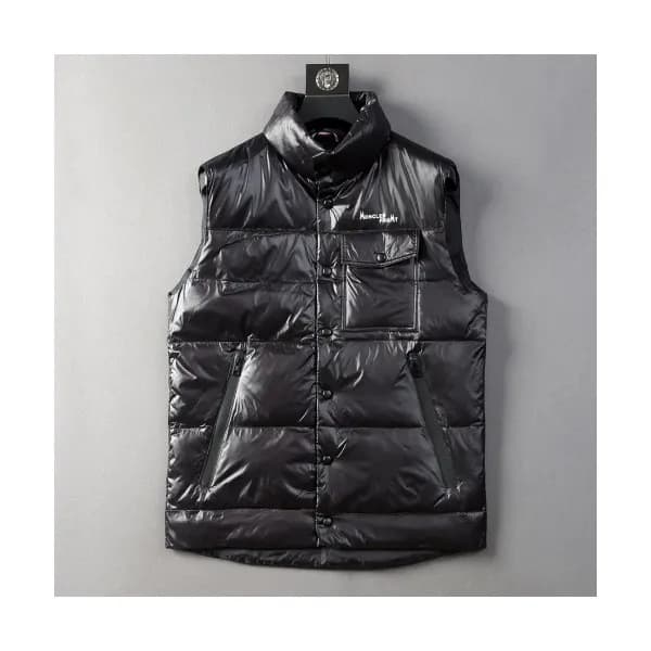 Moncler 2019 Mens Patch Logo Modern Down Padding V… - 1