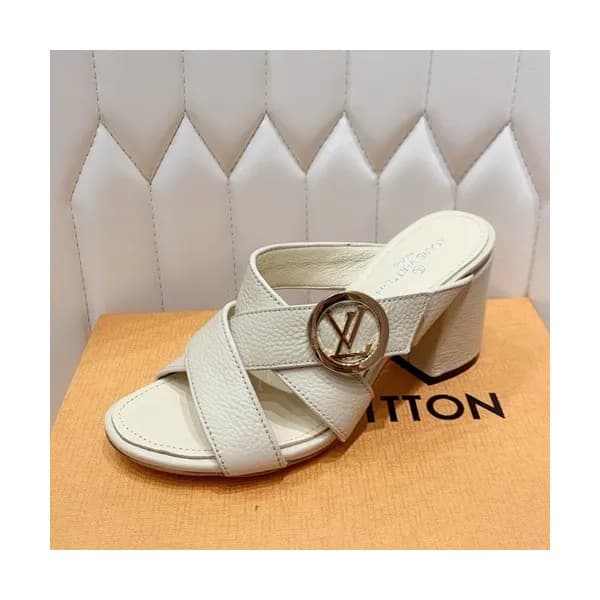 Louis Vuitton 2019 Ladies Leather Slipper - 루이비통 2… - 1