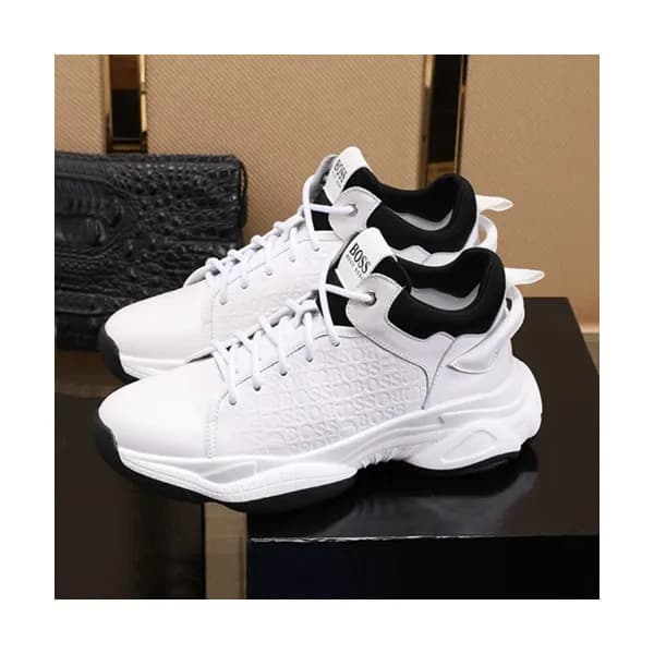 Hugo Boss 2019 Mens Leather Running Shoes - 휴고보스 2… - 1