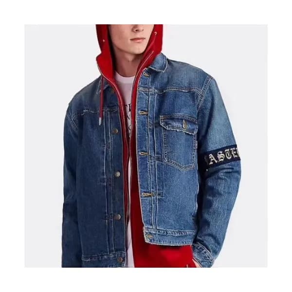 Mastermind Japan Mens Skull Denim Jacket - 마스터마인드 … - 1