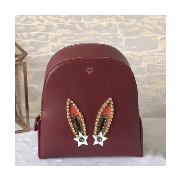 MCM 2019 Leather Back Pack,25/30cm - 엠씨엠 2019 레더 여… - 1