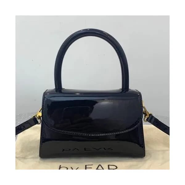 By Far 2019 Leather Tote Shoulder Bag,17cm - 바이 파 … - 1