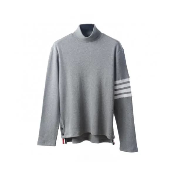 Thom Browne 2019 Mens Strap Turtle-neck Tshirt - … - 1